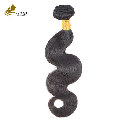 Bourgogne Rémy péruvien Extensions de cheveux humains Boucles de tissage avec fermeture