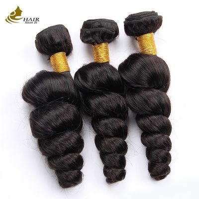 Extensions de cheveux humaines Remy Vierge Cuticule de cheveux Double volume dessiné Tissus