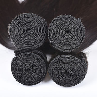 Des extensions de cheveux brésiliennes virginales humaines Remy 100g