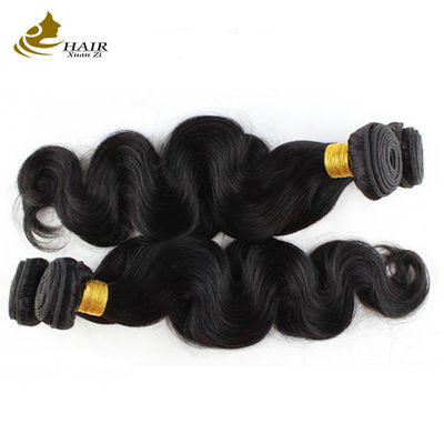Blanchissage de cheveux humains vierges 12A 14 pouces tissus péruviens