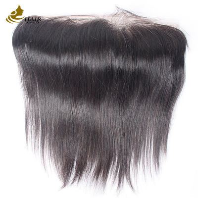 Couverture en dentelle 8x8 brun moyen et frontaux pour les cheveux humains droits