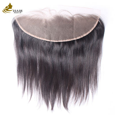 Couverture en dentelle 8x8 brun moyen et frontaux pour les cheveux humains droits