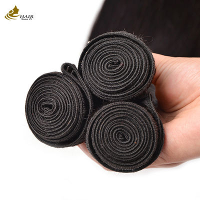 Cheveux bruns vietnamiens birmans non transformés cheveux humains vierges droits