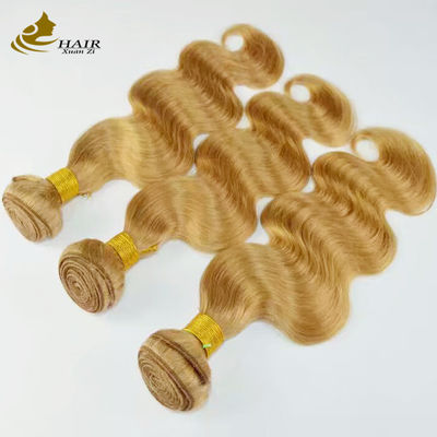 Brown Remy Ombre Extensions de cheveux humains Body Wave Bundles avec fermeture en dentelle