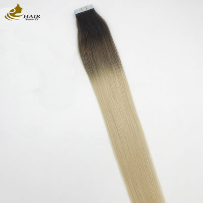 Extensions de cheveux légères en cuivre ombre pour la perte de cheveux
