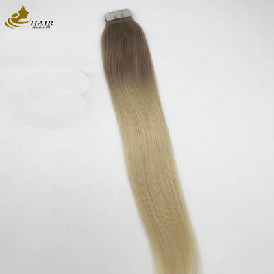 Extensions de cheveux légères en cuivre ombre pour la perte de cheveux