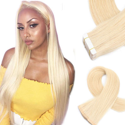 Blonde mini bande dans les extensions de cheveux pour les cheveux bruts indiens Odm