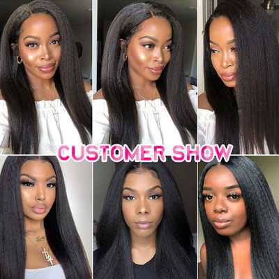 Artisanat Personnalisé Perruques de cheveux humains Ligne de cheveux réaliste