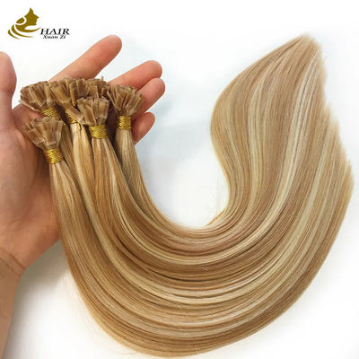 10 pouces d'extensions de cheveux pré-lignées 100% de cheveux humains