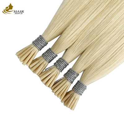 Des extensions de cheveux pré-lignées à la kératine indienne Remy