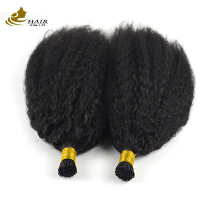 Micro-boucle de cheveux pré-liés à l'état plat