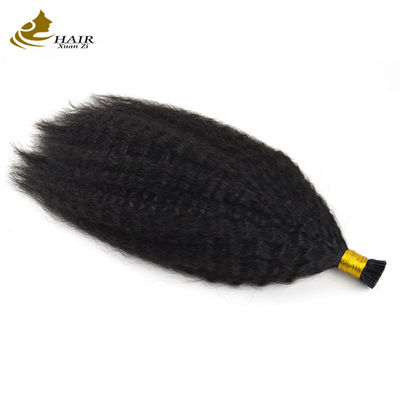 Micro-boucle de cheveux pré-liés à l'état plat