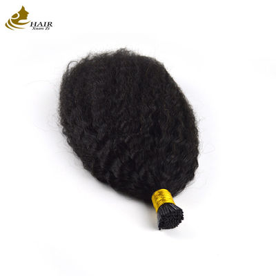 Micro-boucle de cheveux pré-liés à l'état plat