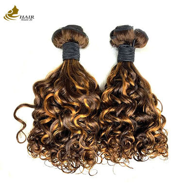 P1B 27 Doubles boucles de cheveux bouclés 20 pouces corps perruque ondulée
