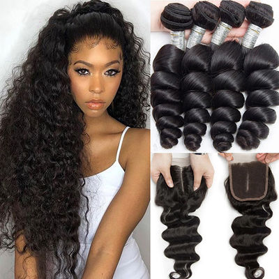 Rémy Brésilien Paquet de cheveux humains 10A 95g-100g Personnalisé