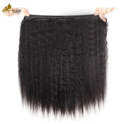 Boucle de cheveux humains brésiliens avec fermeture 8A/9A/10A