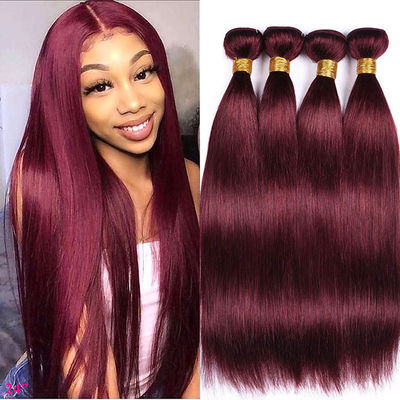 8 pouces à 30 pouces 99j Perruque de Bourgogne Body Wave Extensions de cheveux humains