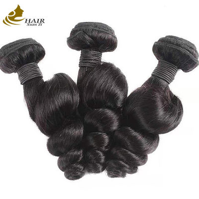 Ventes chaudes cheveux vierges brésiliens vague lâche boucles de cheveux humains