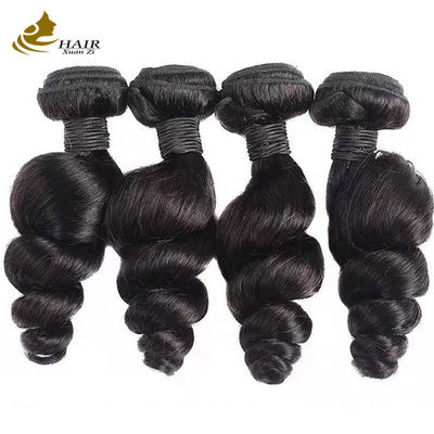 Ventes chaudes cheveux vierges brésiliens vague lâche boucles de cheveux humains