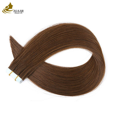 Gros cheveux vierges russes 100% Remy Cuticule Tape in extensions de cheveux