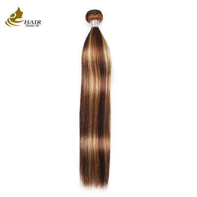 Piano 4/27 Ombre Les extensions de cheveux humains mettent en valeur les boutons de cheveux humains