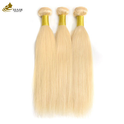 Vente directe d'usine Brasília Vierge Cheveux humains 613# Blonde Cheveux droits