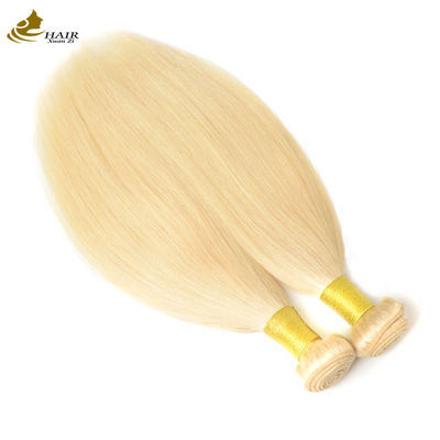 Vente directe d'usine Brasília Vierge Cheveux humains 613# Blonde Cheveux droits