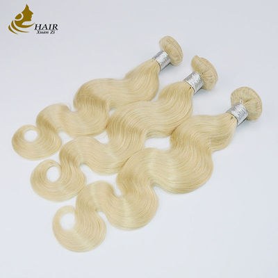 Boucles de cheveux humains droits Couleur des cheveux brésiliens Tissus Blonde Browm Remy Boucles de double tissu Extensions de cheveux humains