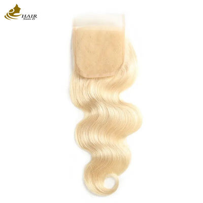 Fermeture en dentelle transparente mince Cheveux vierges humains 4X4 2X6 5X5 Fermeture en dentelle
