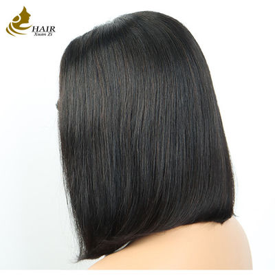 Cheveux brésiliens vierges haut en soie droite Perruques en dentelle pour femmes Cheveux humains