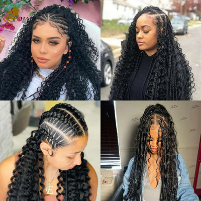 Couleur orange bouclée 100 cheveux humains vierges 5*5 prêts à aller top en soie sans colle plein dentelle perruque facile à porter