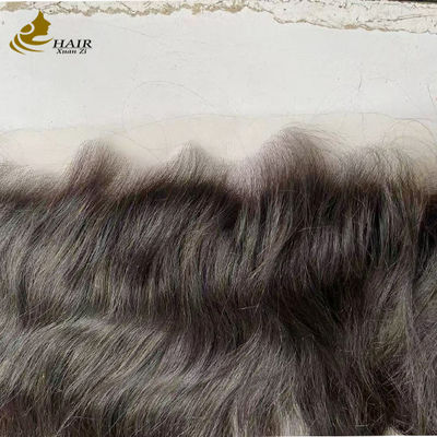 Ligne de cheveux en forme de M Fermeture en dentelle de cheveux humains personnalisée