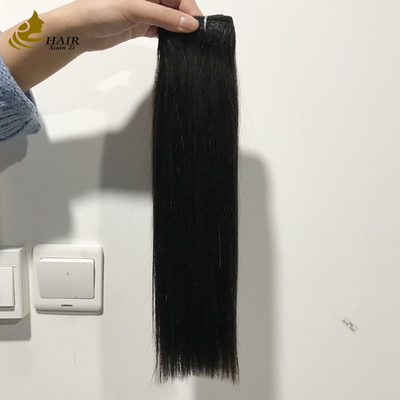 Cheveux humains vierges de qualité supérieure en boucles naturelles de cheveux noirs droits