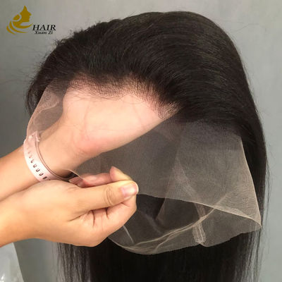 360 Full Yaki Préplumée Exotique Kinky Droite dentelle avant Perruque de cheveux humains